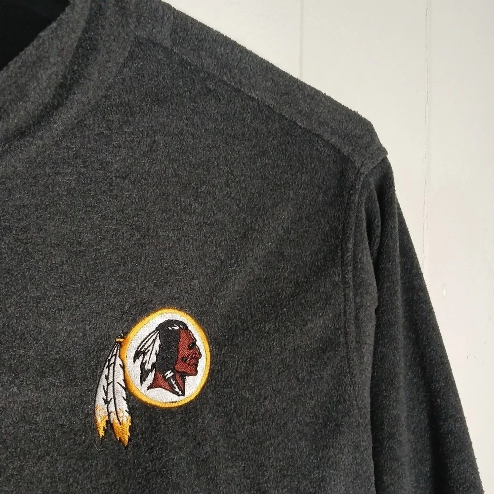 VTG 90s Washington Redskins REVERSIBLE NFL Jacket G-III Carl‎ Banks Men's Large - Picture 11 of 16